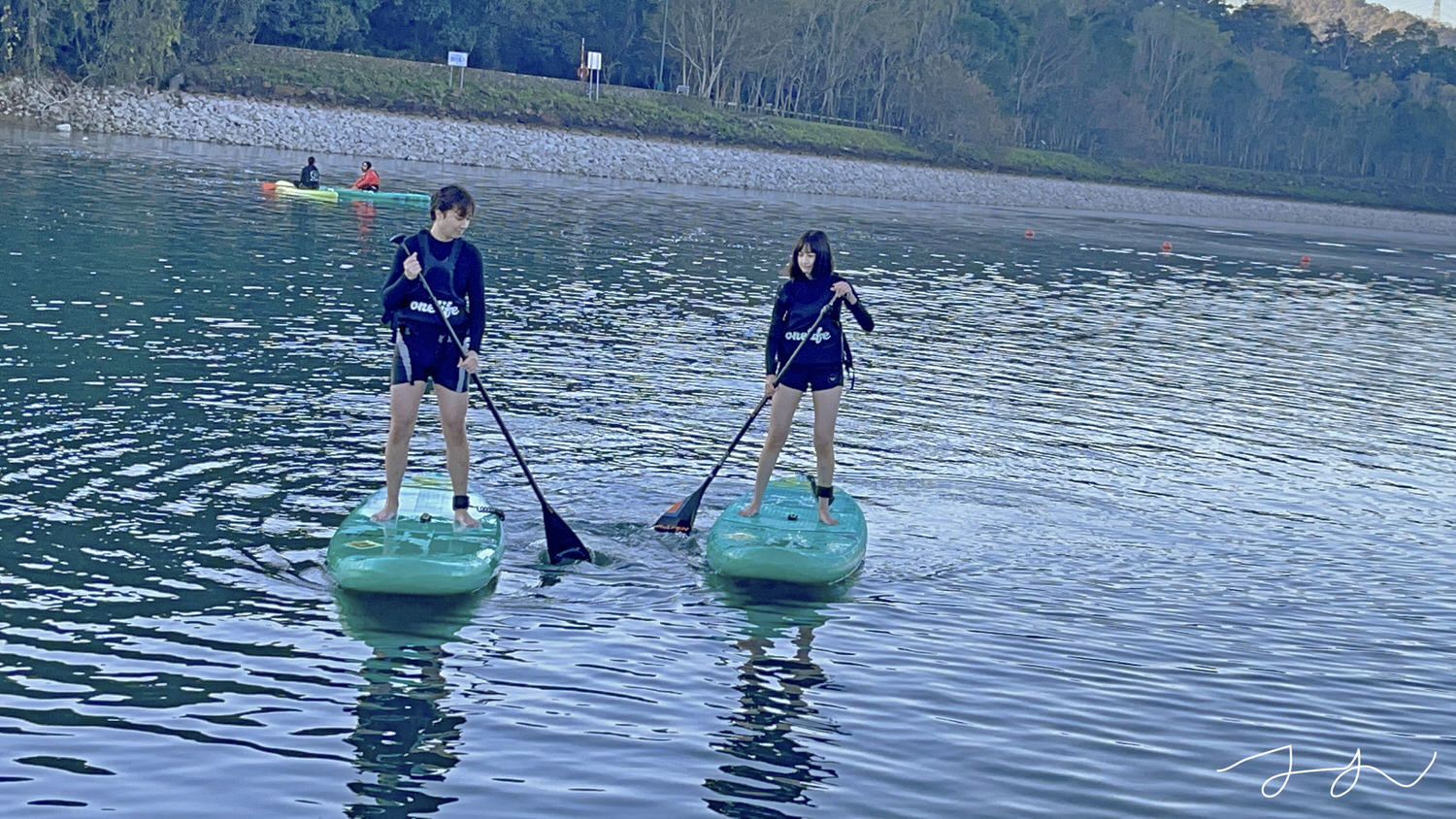 日月潭立槳體驗－湖中央早餐