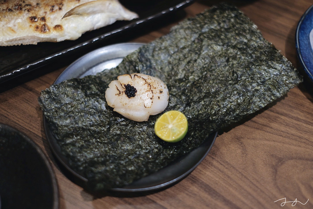 魚韻日式料理 炙燒干貝