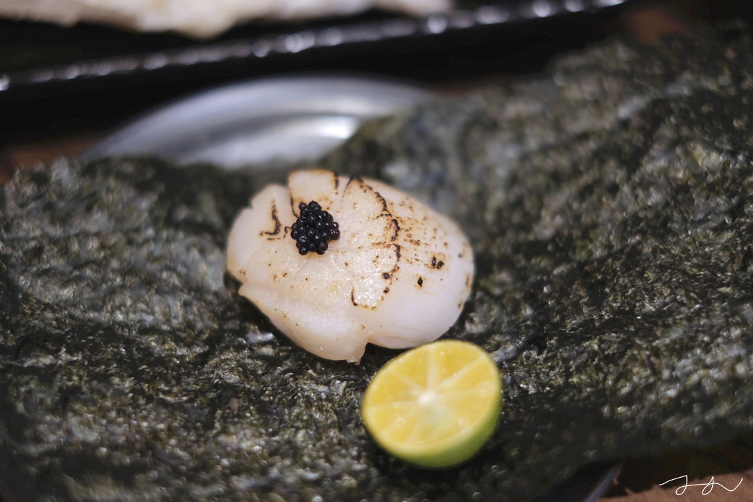魚韻日式料理 炙燒干貝