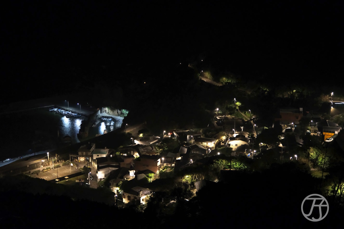 長仁亭（夜景）