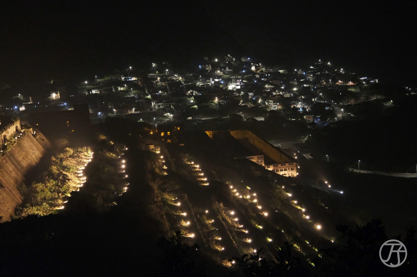 長仁亭（夜景）