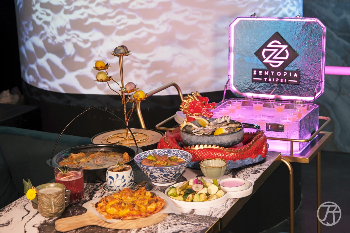 台北大安區餐酒館|Zentopia Taipei 禪托邦餐酒館|台北東區餐酒館推薦,必吃創意台式料理,百坪奢華包場空間還享駐唱歌手陪伴 - 第28張圖