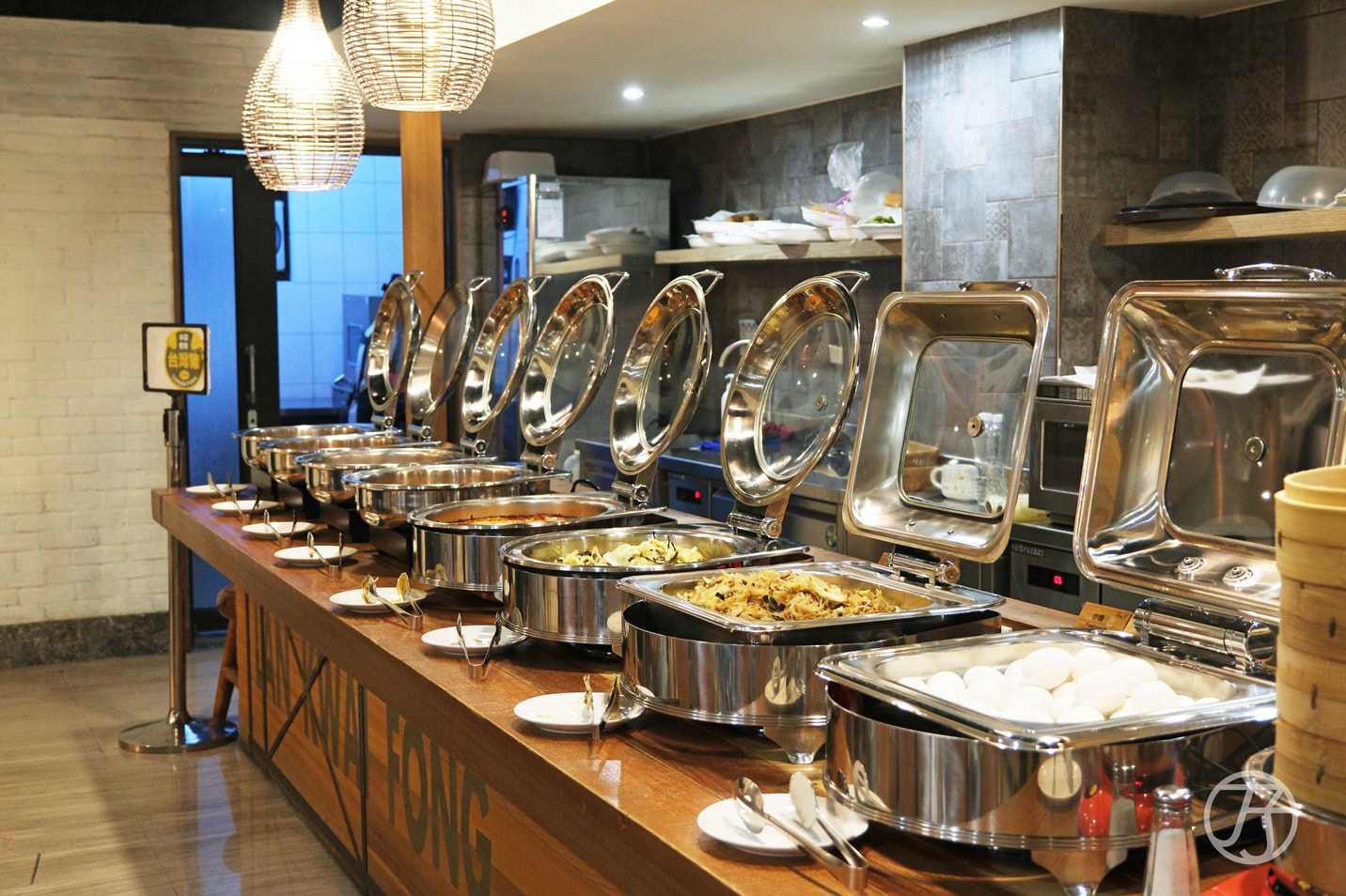 嘉義文化路夜市飯店 蘭桂坊花園酒店早餐