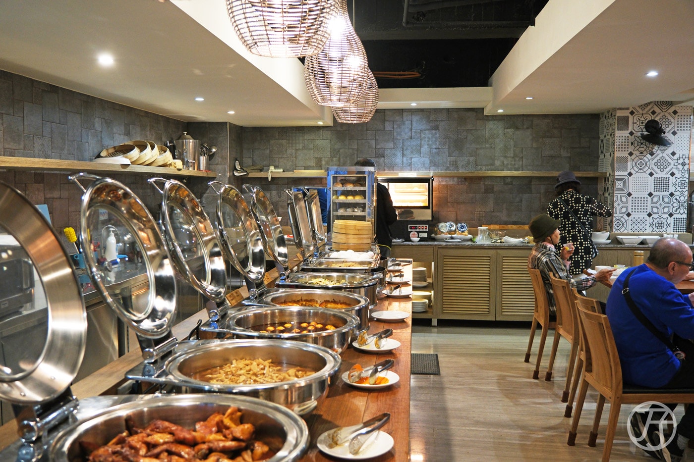 嘉義文化路夜市飯店 蘭桂坊花園酒店早餐