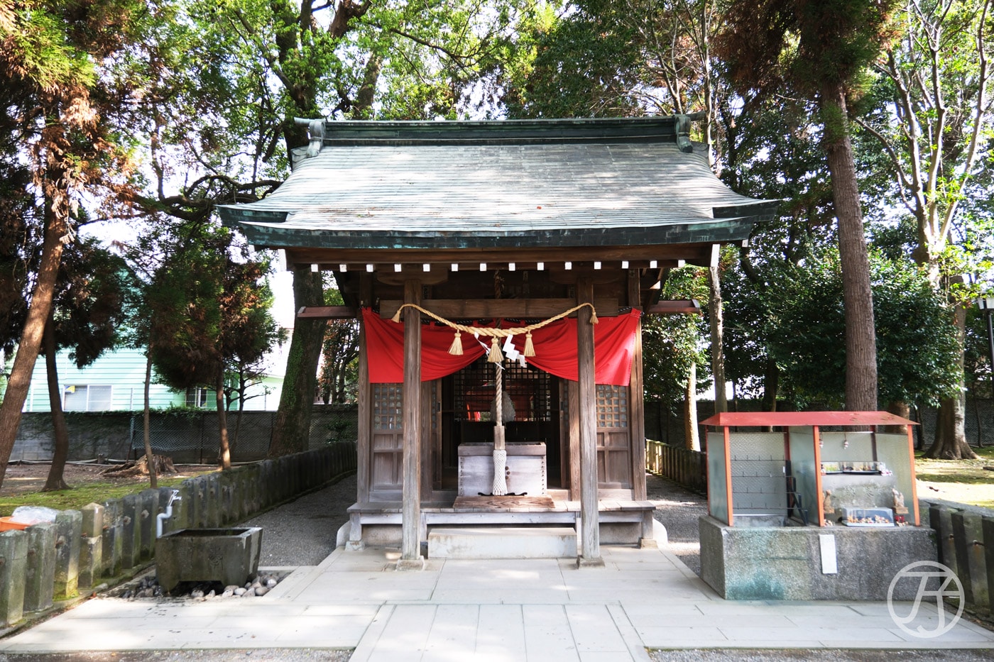 熊本水前寺成趣園稻荷神社