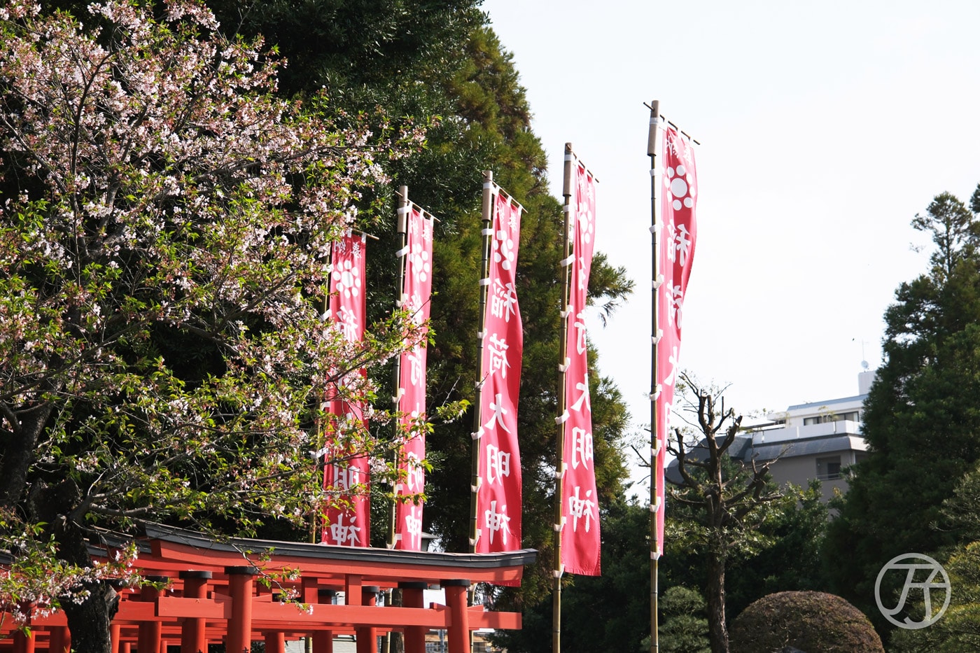 熊本水前寺成趣園稻荷神社