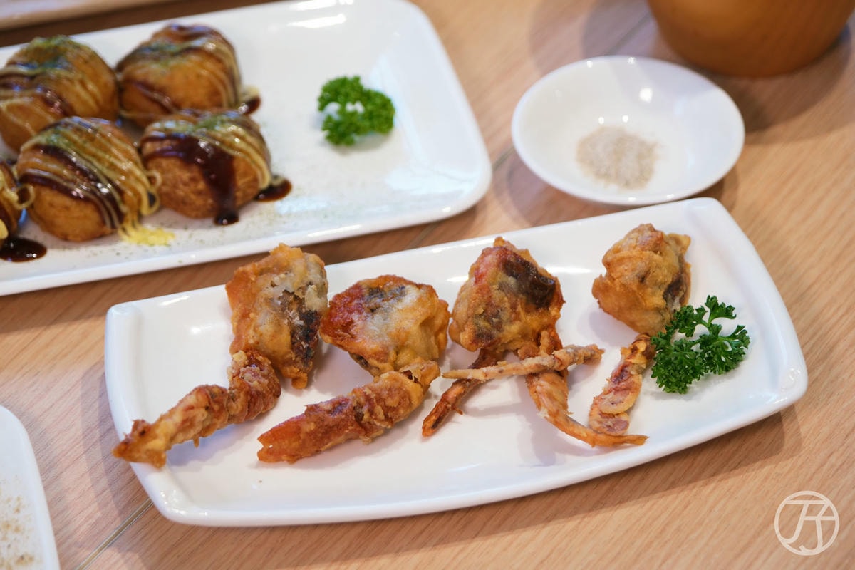毛一本 Moibon|新竹城隍廟平價日式定食,享受日式茶泡飯的溫柔美味 - 第34張圖 毛一本 Moibon香酥軟殼蟹