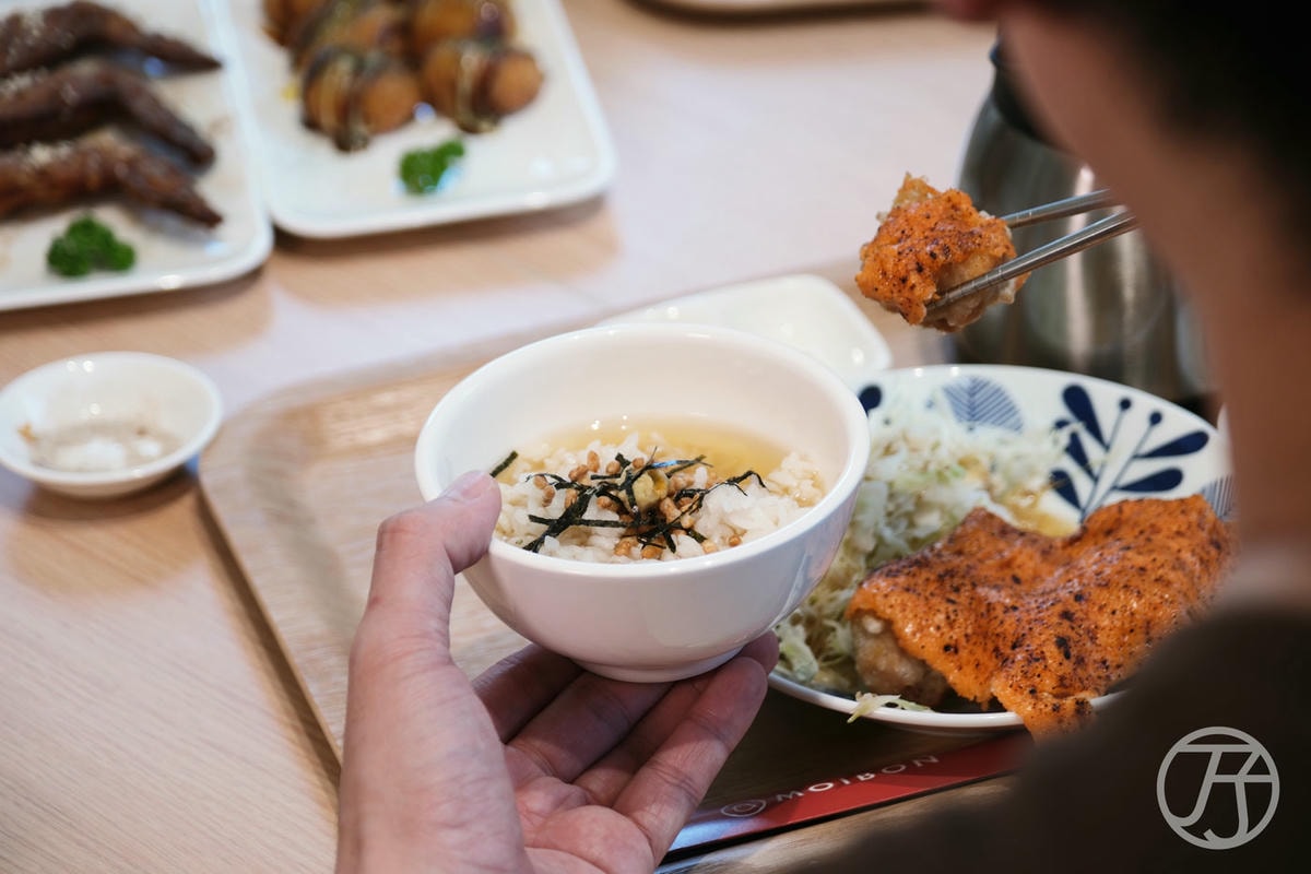 毛一本 Moibon|新竹城隍廟平價日式定食,享受日式茶泡飯的溫柔美味 - 第22張圖