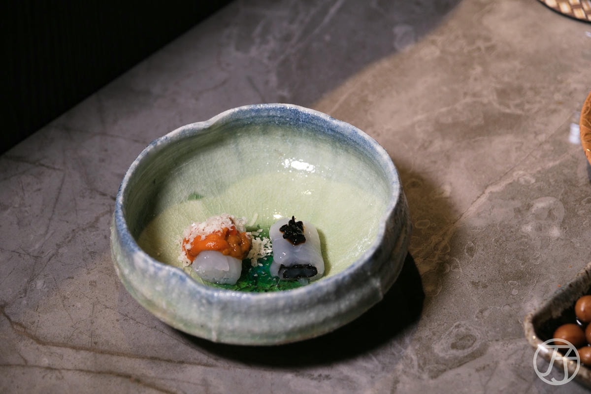 旼禾 𝗠𝗜𝗡𝗛𝗘 𝗢𝗠𝗔𝗞𝗔𝗦𝗘,台中北區全預約制無菜單料理,品味17道美好料理與料理長精湛手藝 - 第5張圖