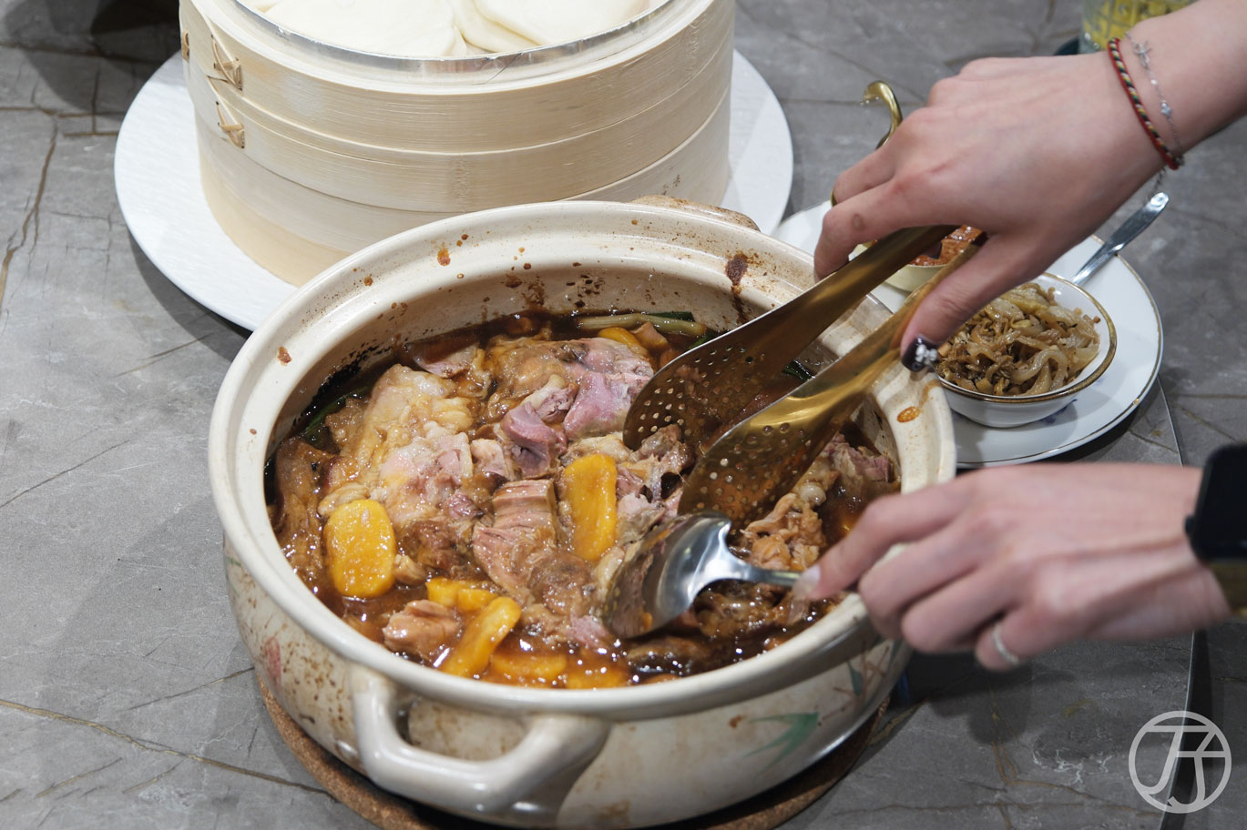 如嫣私廚潮州南乳腿庫·打冷酸菜·手作刈包