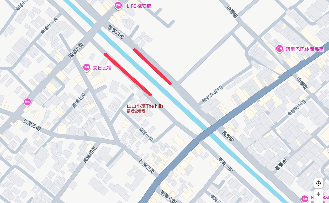 山山小旅 The hills,Google評分達五顆星,花蓮質感民宿開箱 - 第2張圖 花蓮民宿 山山小旅停車場