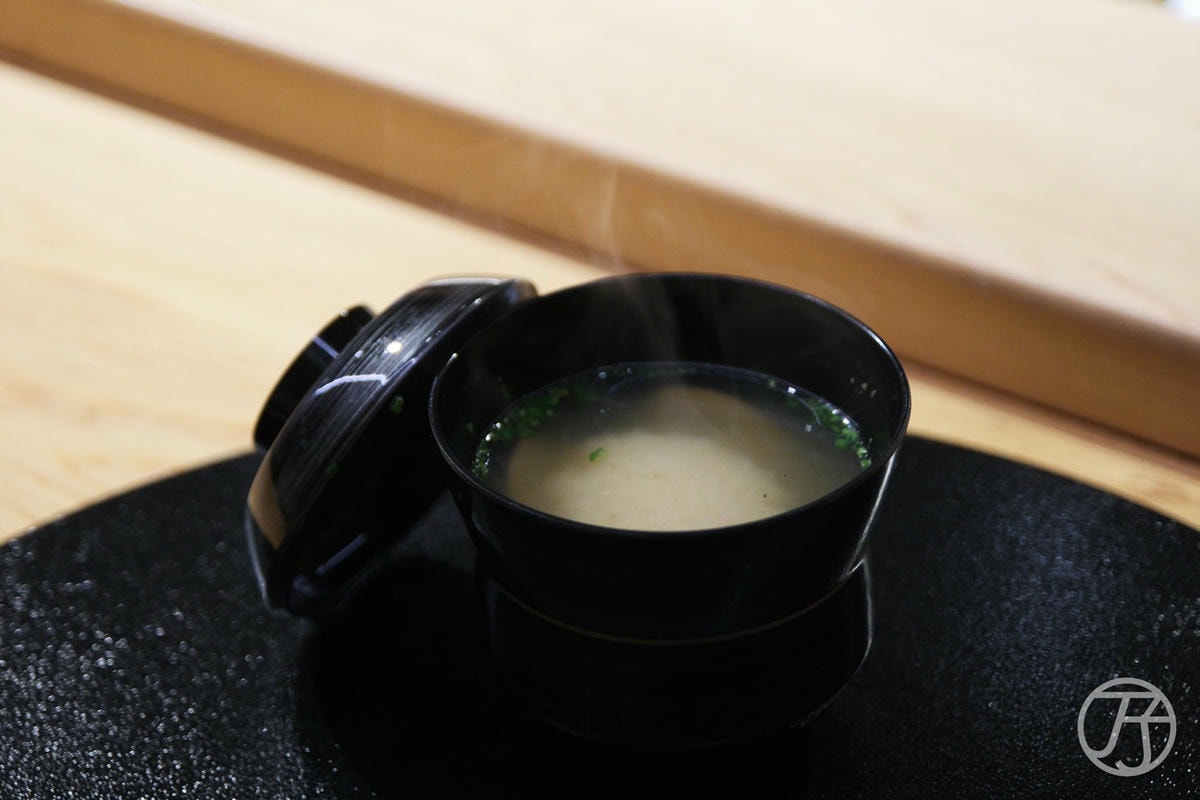 台中日本料理 蟹割烹 蛤蜊味增湯