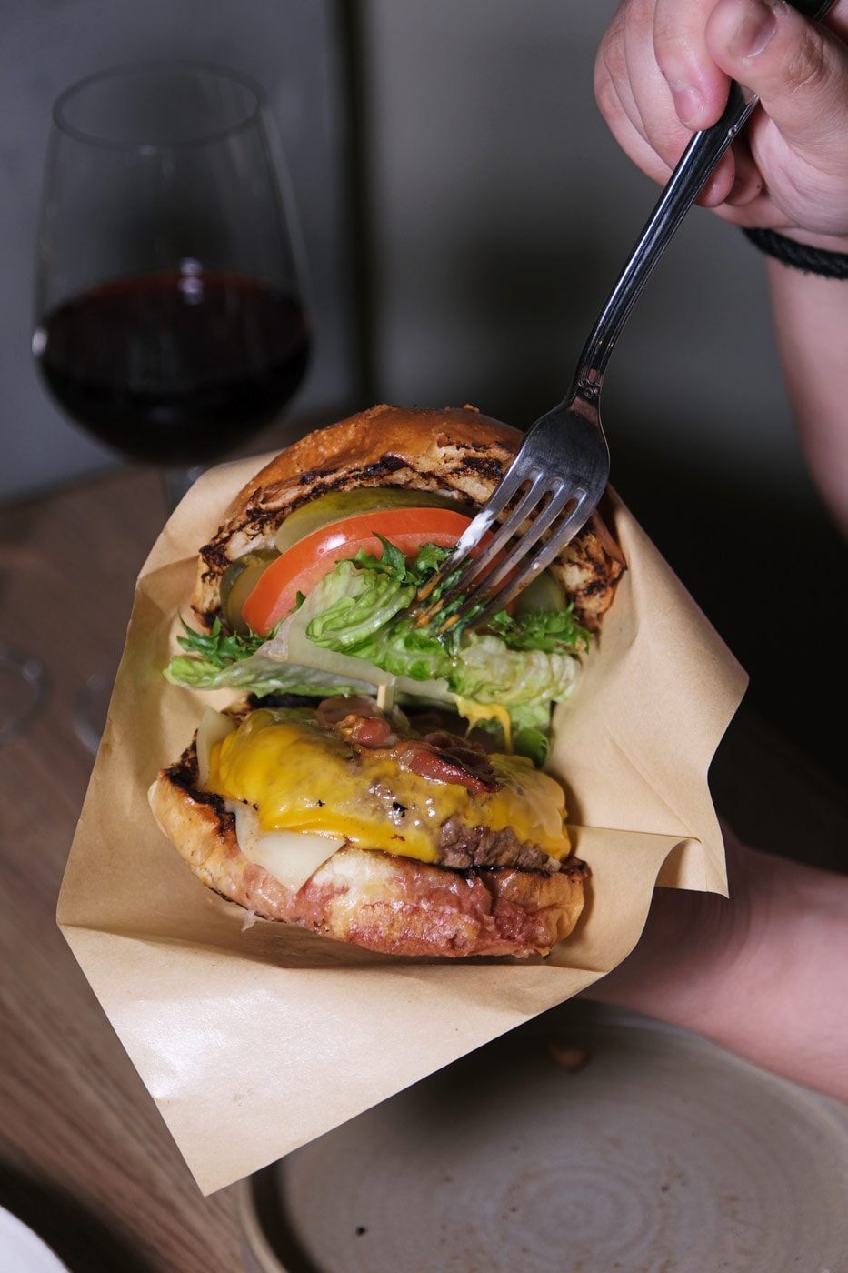 台中美式餐廳 紅盒子