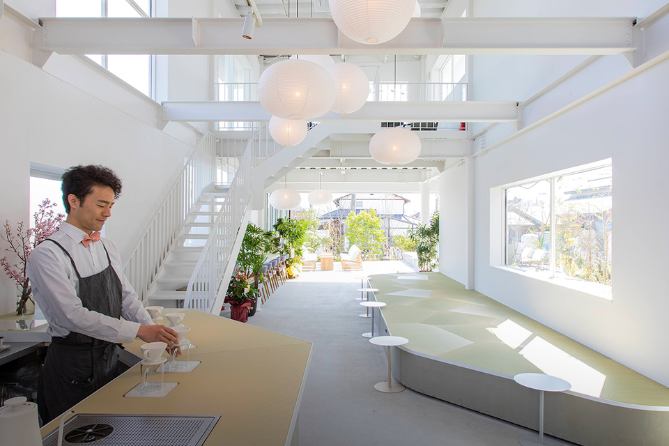 日本福島縣須賀川市TATAMI CAFE 久保木畳店