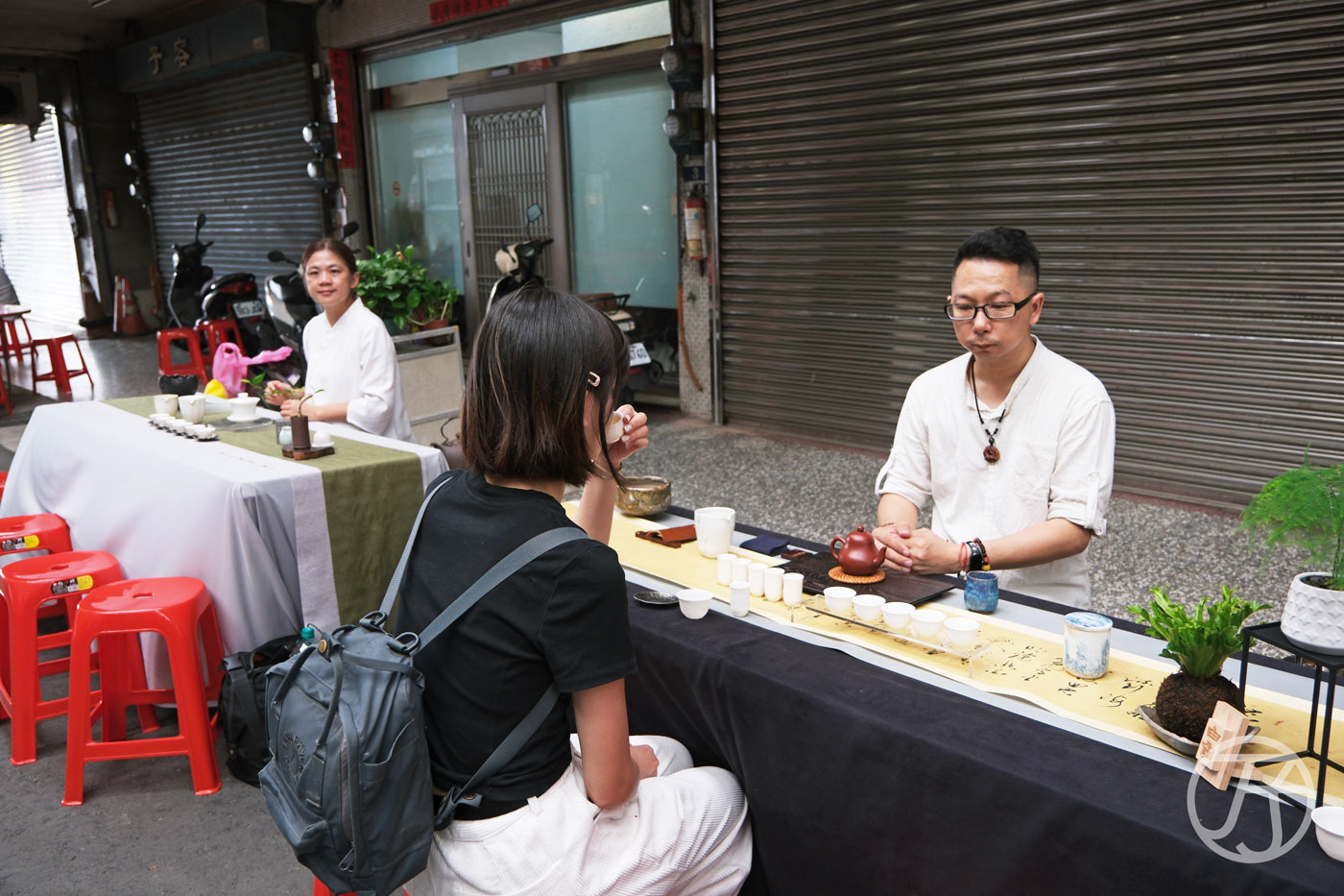 台中舶來品商圈流動茶席