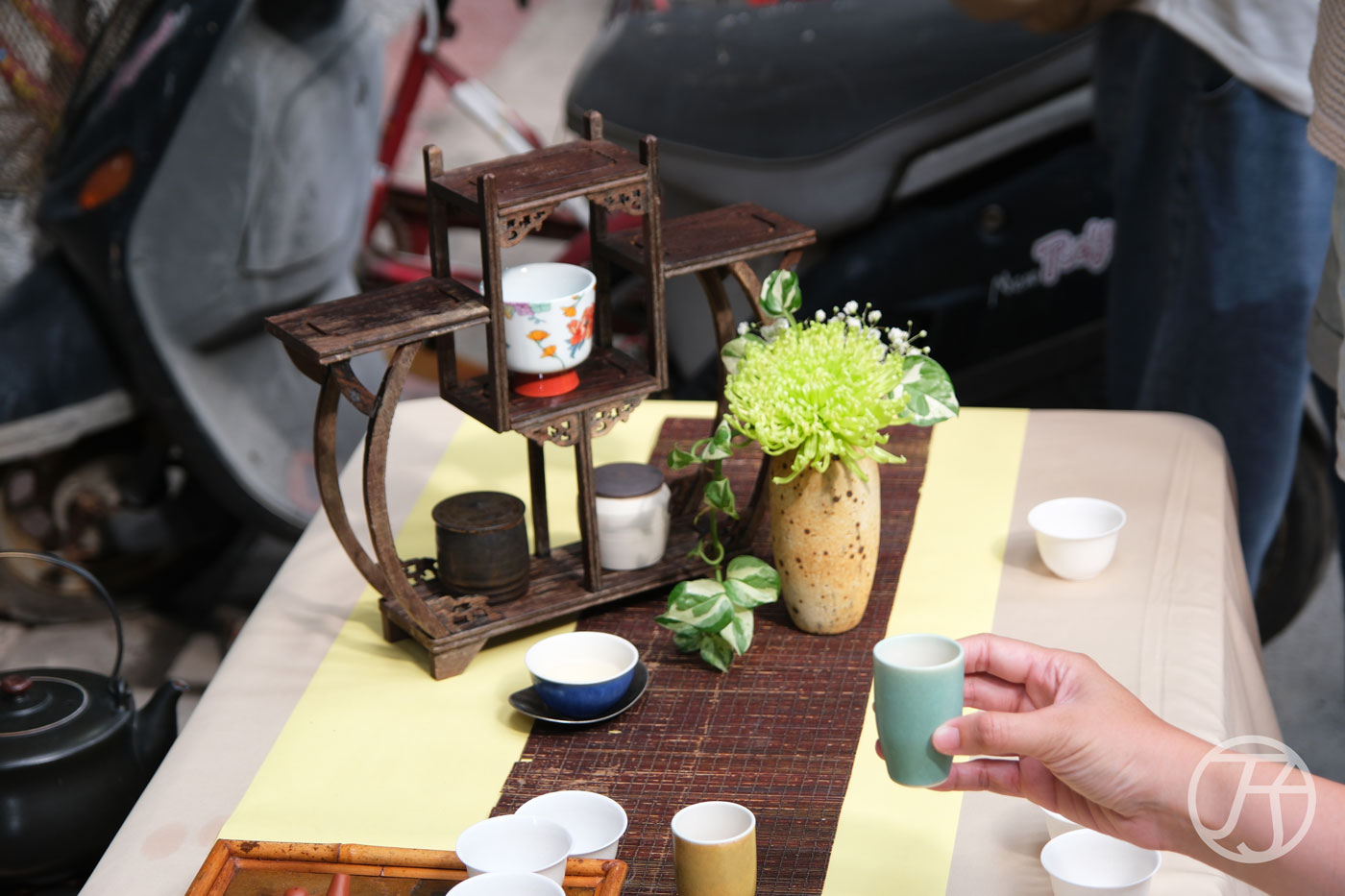 台中舶來品商圈流動茶席