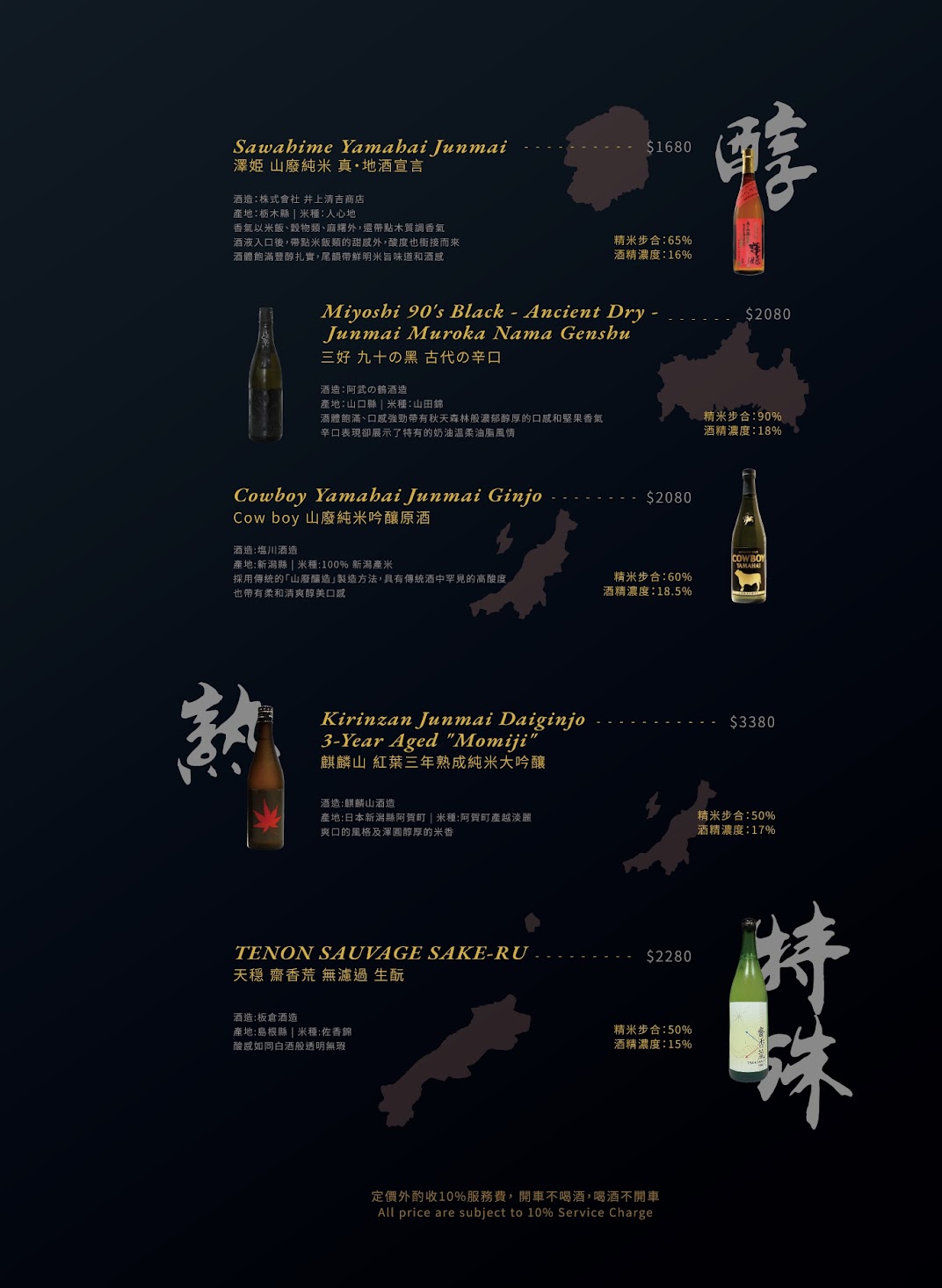 八和和牛燒肉專門店台中店菜單