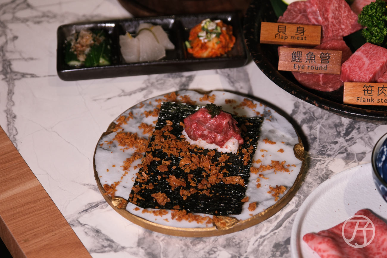 八和和牛燒肉專門店台中店八和生牛肉手捲