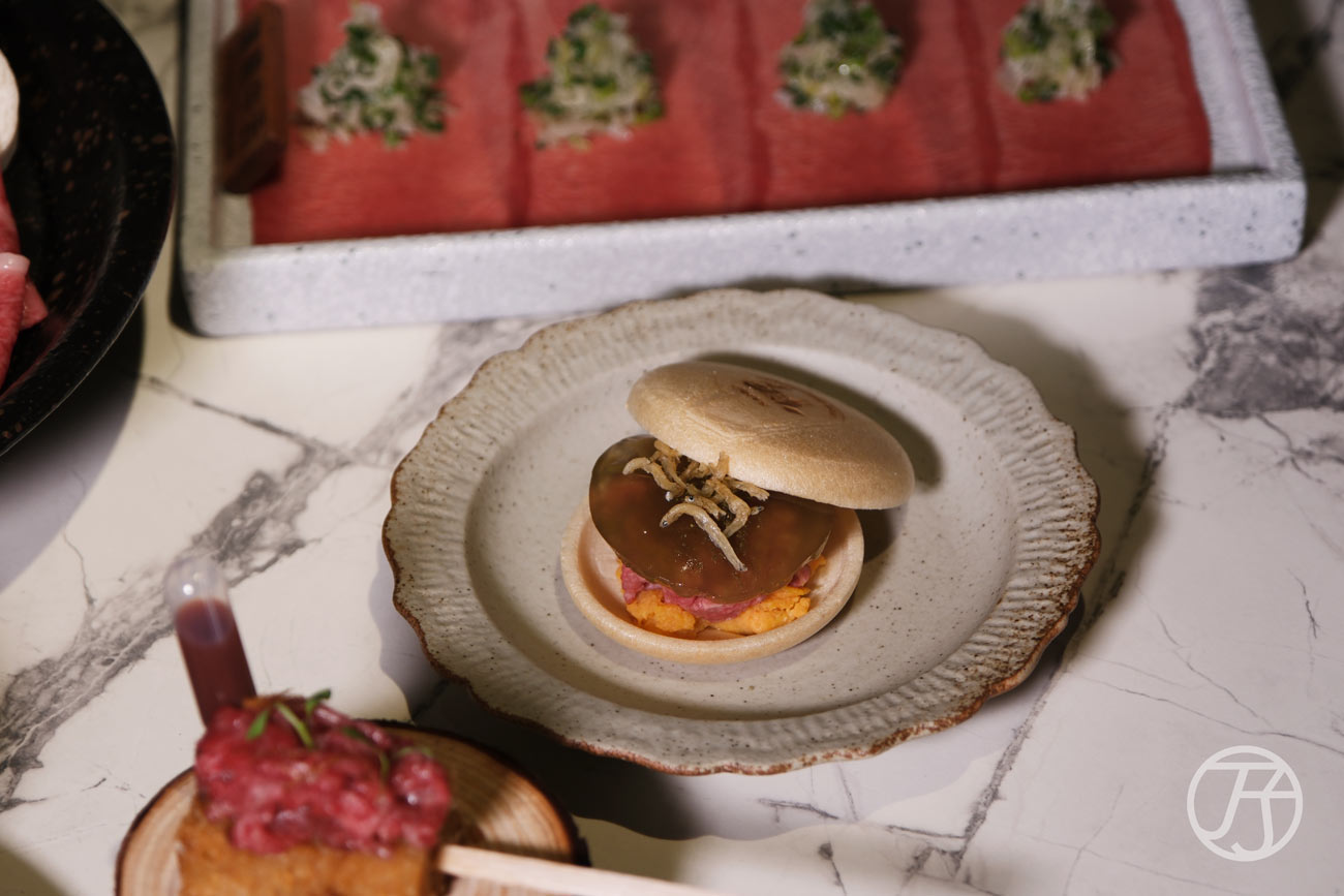 八和和牛燒肉專門店台中店麻薏生牛肉最中餅