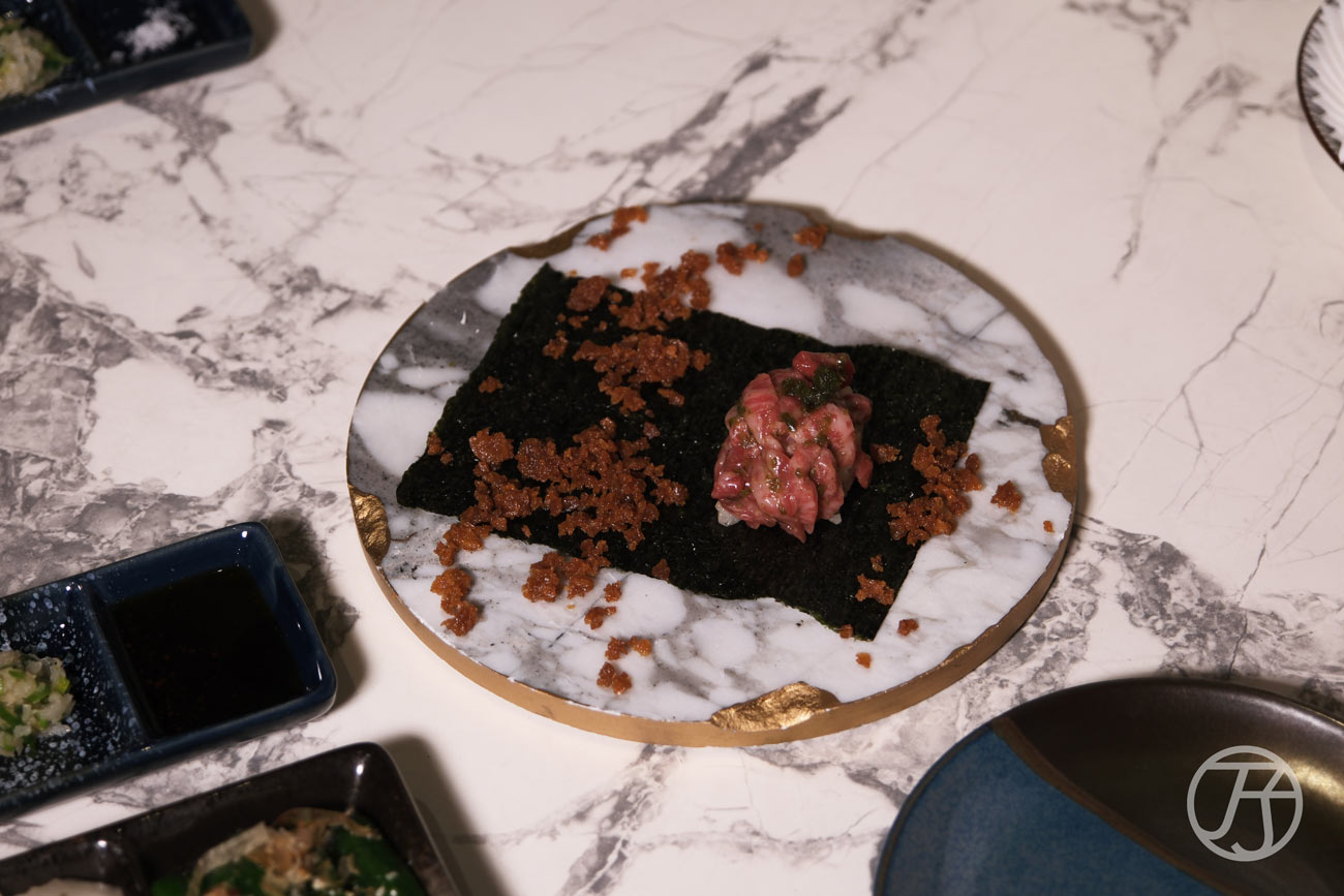 八和和牛燒肉專門店台中店八和生牛肉手捲