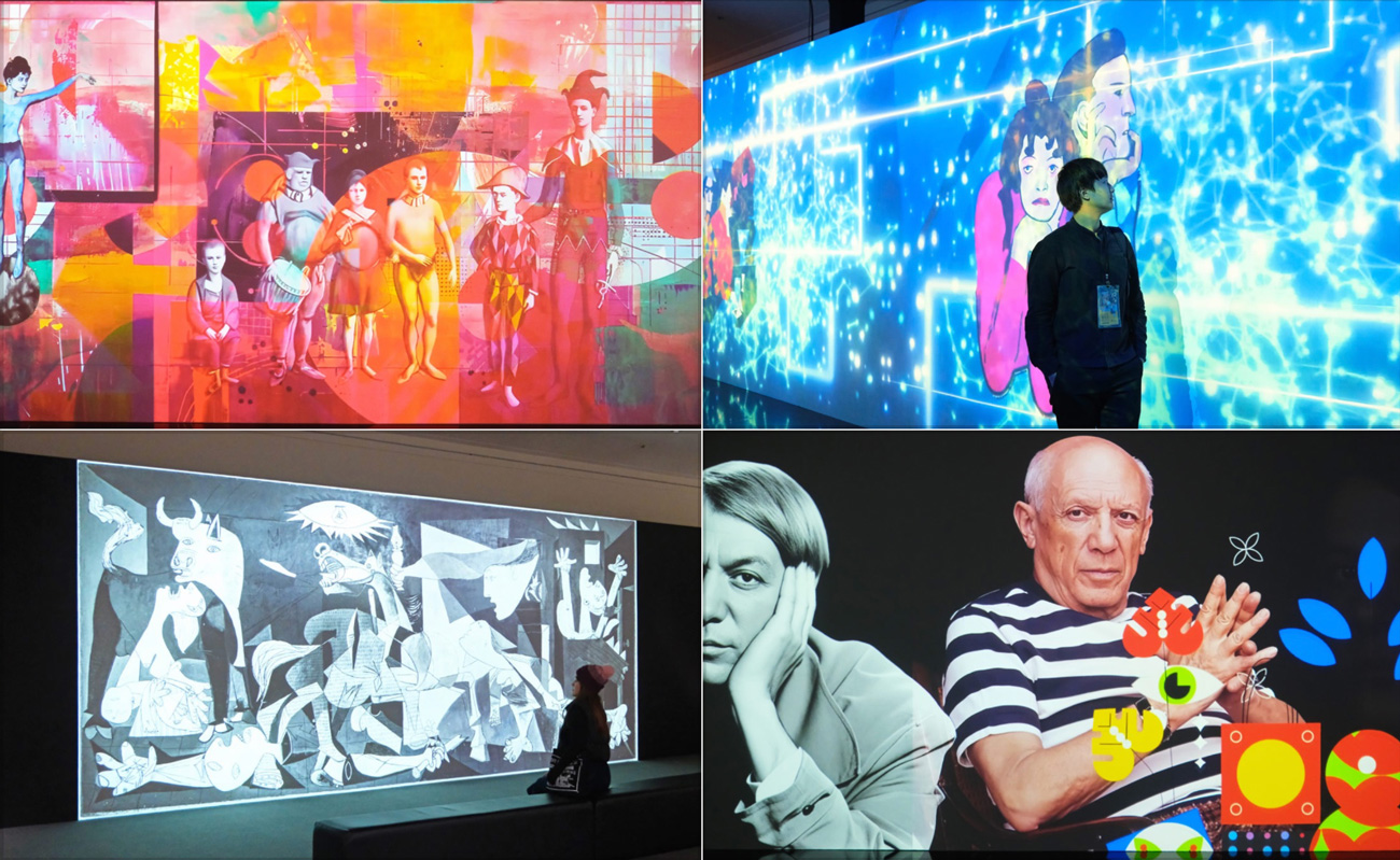 「永恆畢卡索」光影藝術展：藝術、繆思與知己