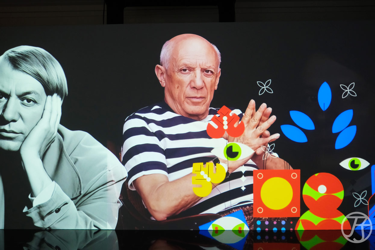 「永恆畢卡索」光影藝術展：藝術、繆思與知己