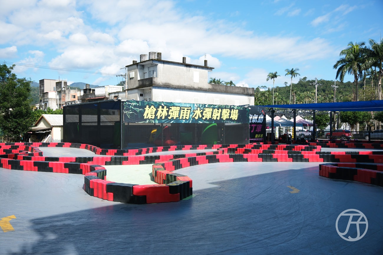 宜蘭親子景點 空氣島卡丁車礁溪場