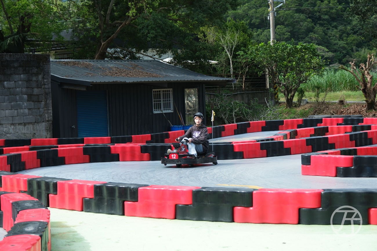 宜蘭親子景點 空氣島卡丁車礁溪場