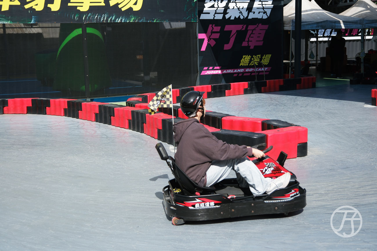 宜蘭親子景點 空氣島卡丁車礁溪場水彈射擊場