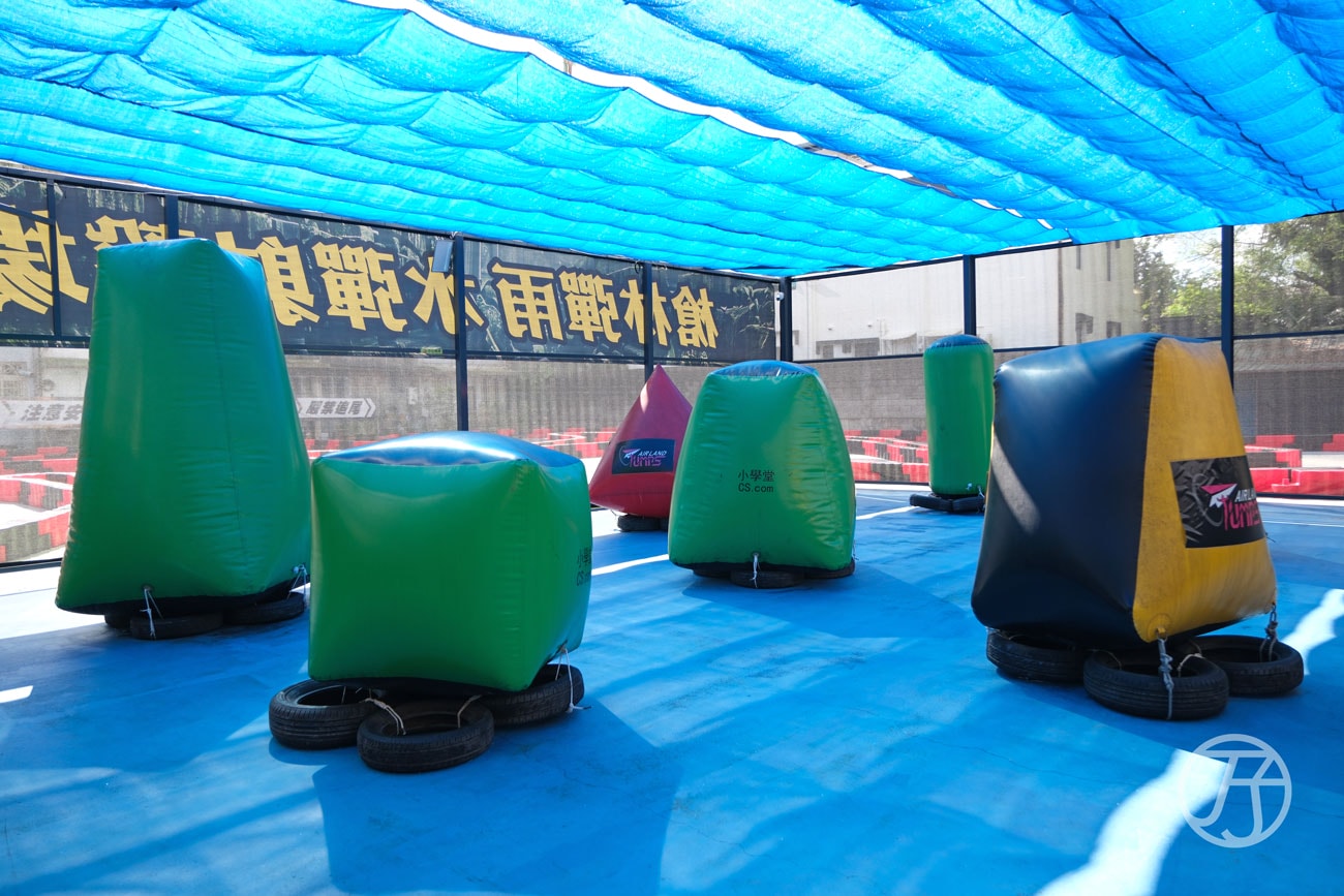 宜蘭親子景點 空氣島卡丁車礁溪場水彈射擊場