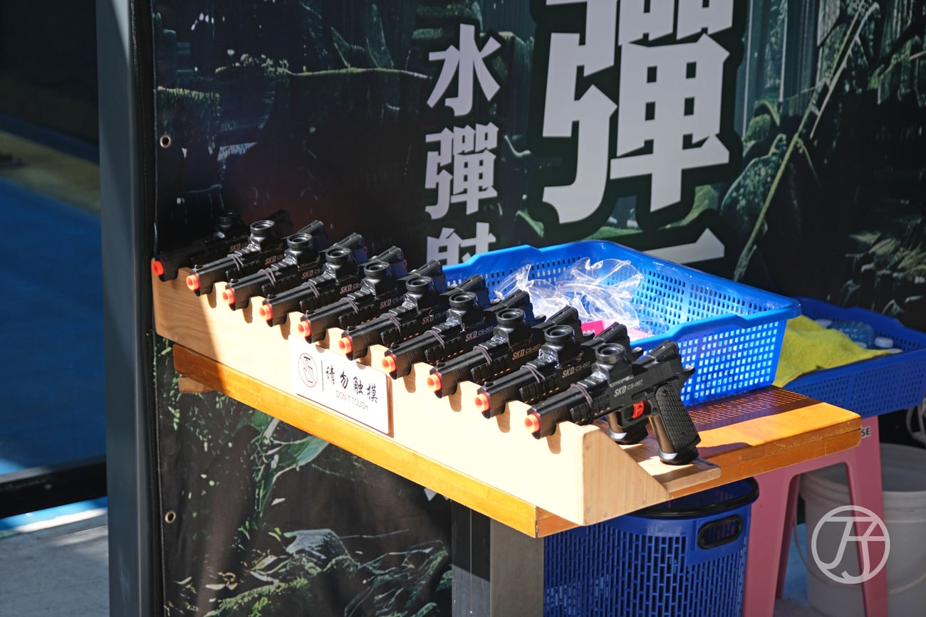 宜蘭親子景點 空氣島卡丁車礁溪場水彈射擊場