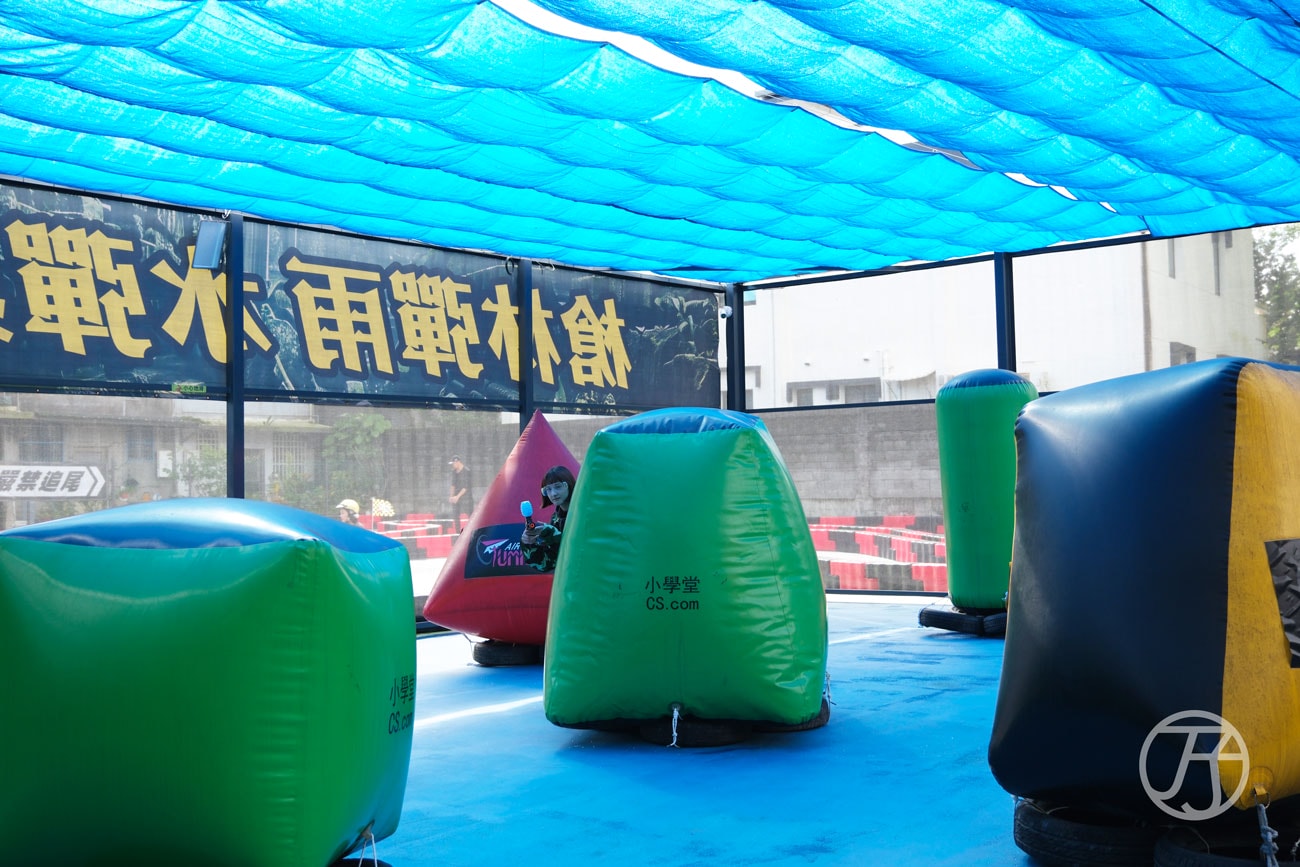 宜蘭親子景點 空氣島卡丁車礁溪場水彈射擊場
