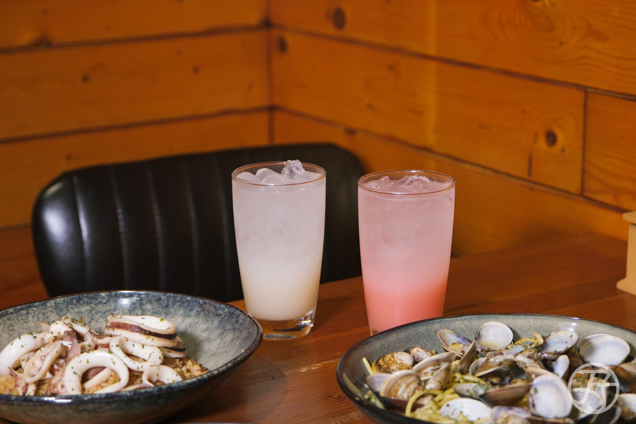 台中逢甲義大利麵店 山終小鄰義大利麵專賣草莓沙瓦/水蜜桃沙瓦