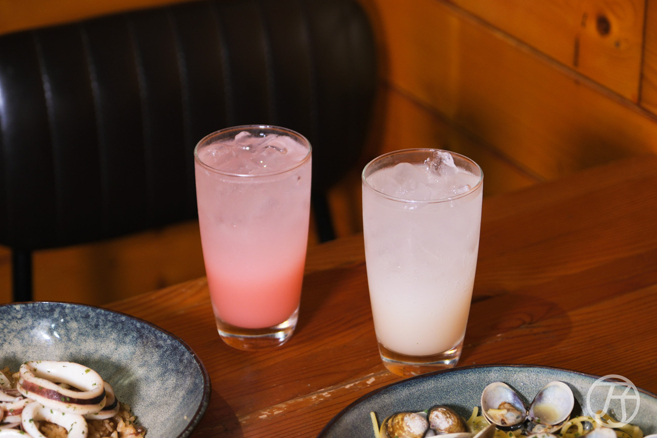 台中逢甲義大利麵店 山終小鄰義大利麵專賣草莓沙瓦/水蜜桃沙瓦