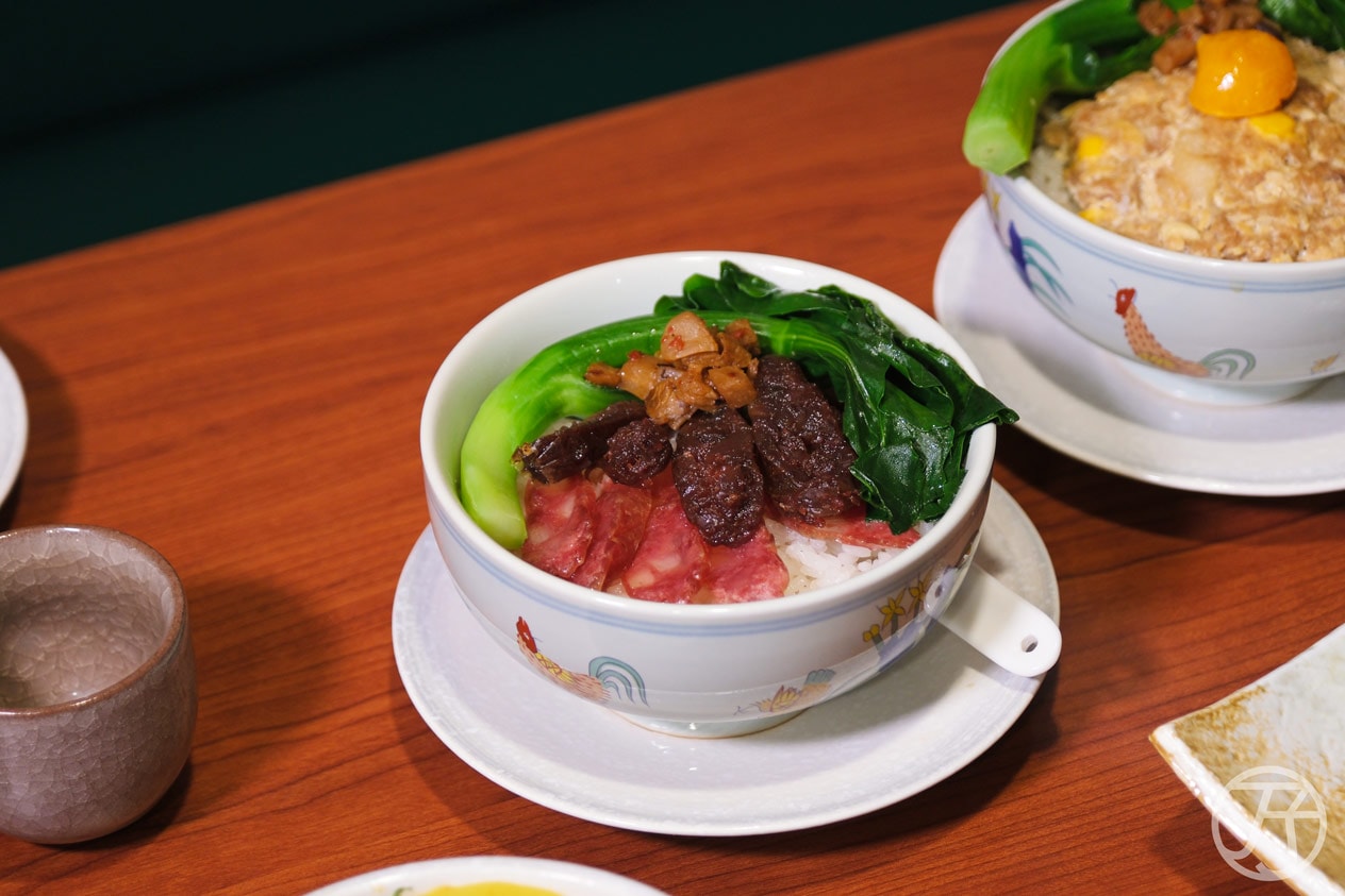 台北正宗港式雞煲 如嫦卜卜蜆．港式雞煲 港式臘味飯