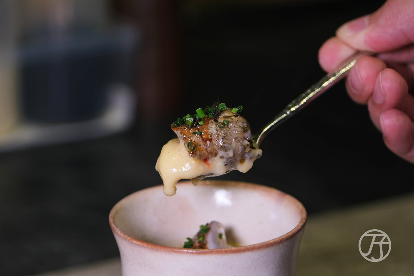 台中西屯區美食「跃.YueFire直火小料理(躍)」:板前炭火料理饗宴,台中約會餐廳開箱 - 第55張圖 台中西屯區美食「跃.YueFire直火小料理」明蝦茶碗蒸