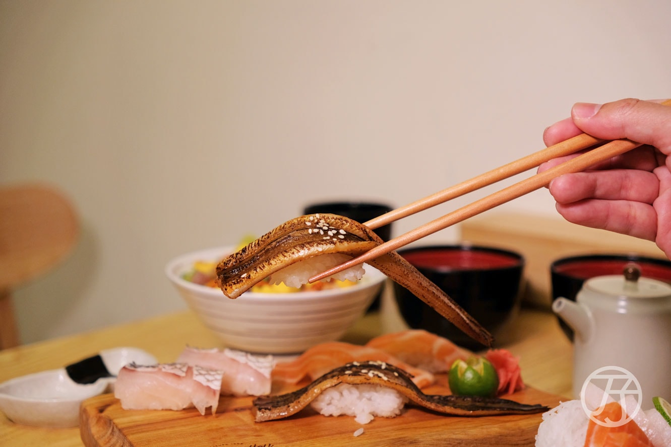 新北三峽日式料理鯓‧魚片星鰻握壽司