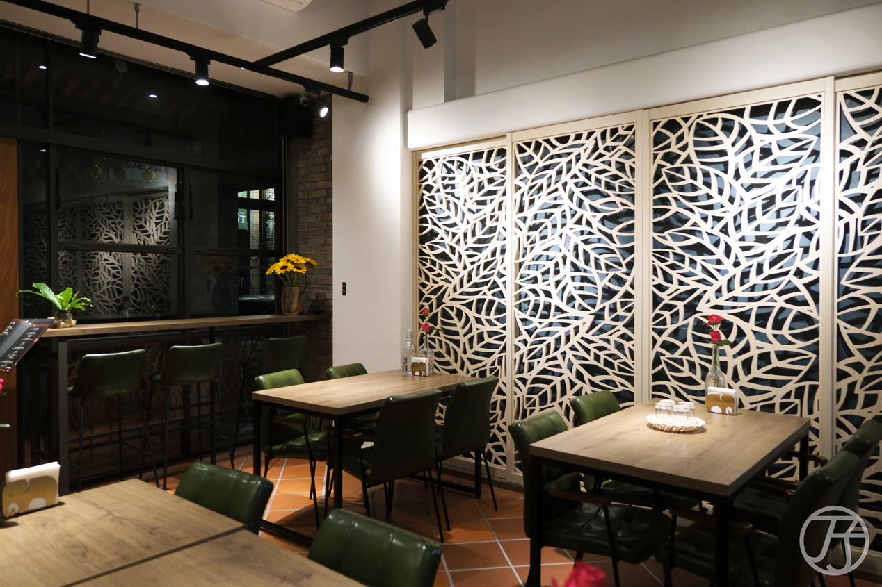 台北南洋餐酒館推薦「迪宅南洋餐酒 DEE JAI BISTRO」用餐空間