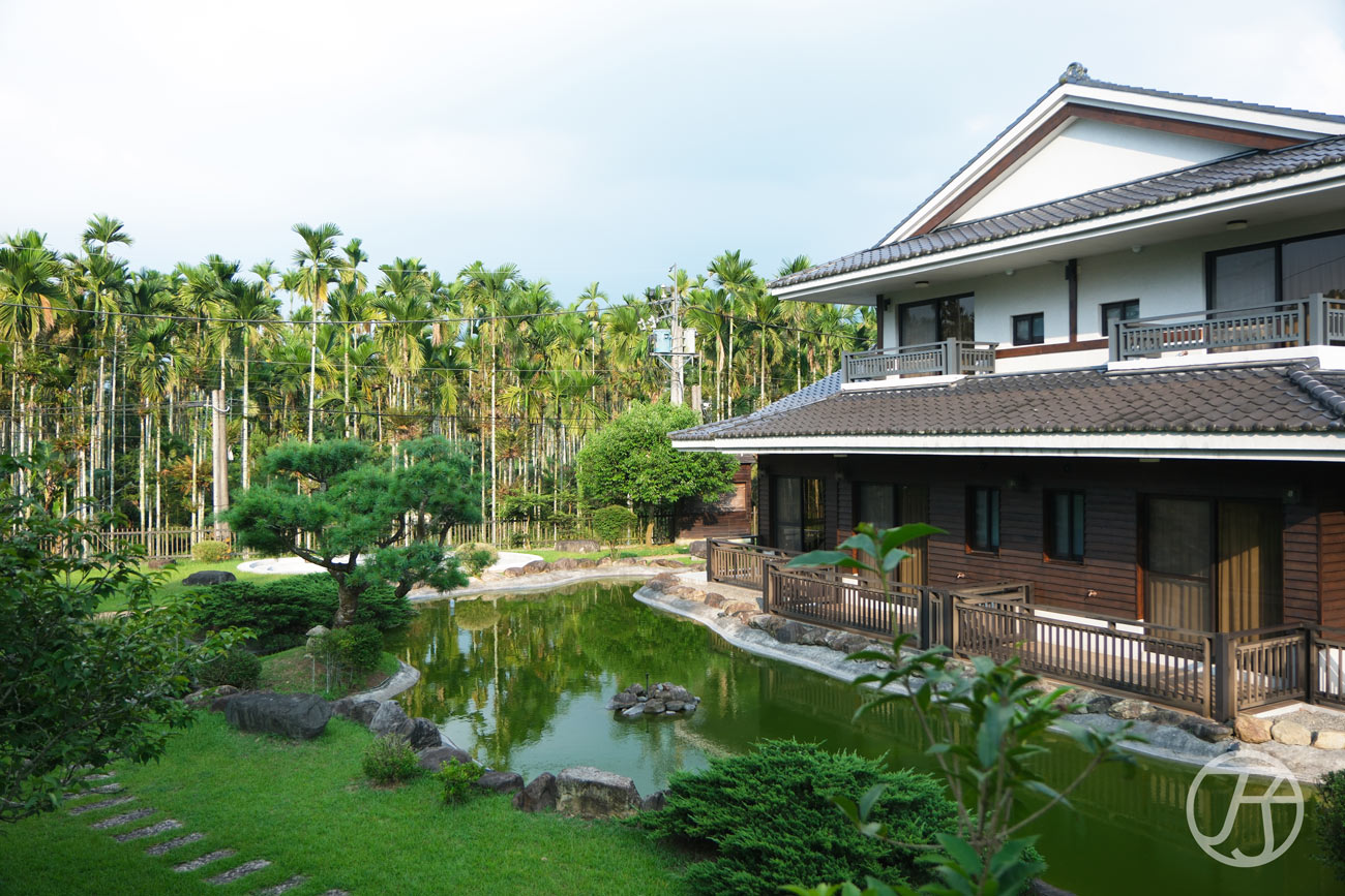 南投魚池民宿推薦 玄町本二家日式旅宿日式庭院